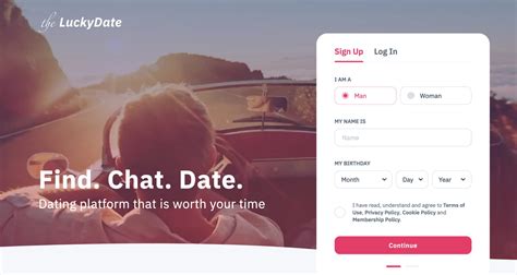 The lucky date login - Price Options. One final consideration is the cost of using TheLuckyDate service. The first 2000 credits on this site cost only $2.99, making it far more affordable than its rivals. …